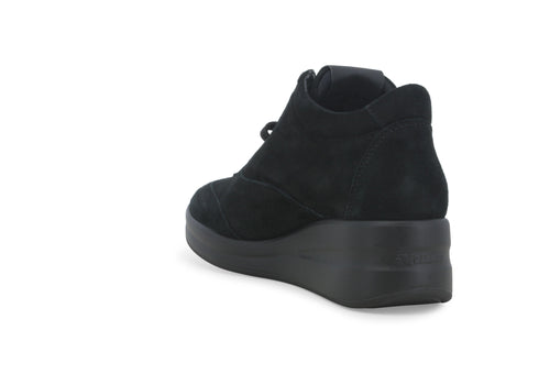 Melluso Donna Scarpe basse Camoscio R25625W-239792 Nero